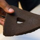 Brick 3D printed from moondust using focused sunlight (ESA-G.Porter)